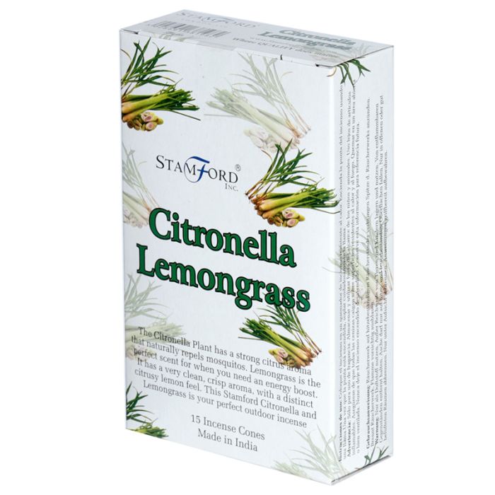 37198 Stamford Rökelsekoner - Citronella & Citrongräs
