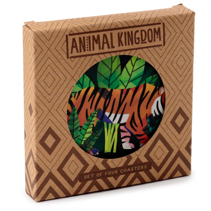 Animal Kingdom 4-Pack Underlägg