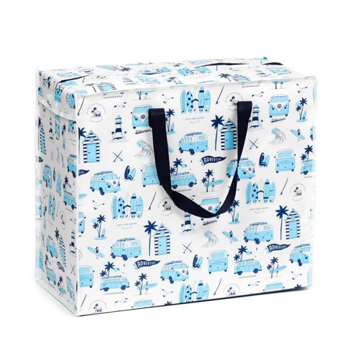 Volkswagen VW T1 Camper Bus Explore More Tvätt & Förvaringspåse med Dragkedja