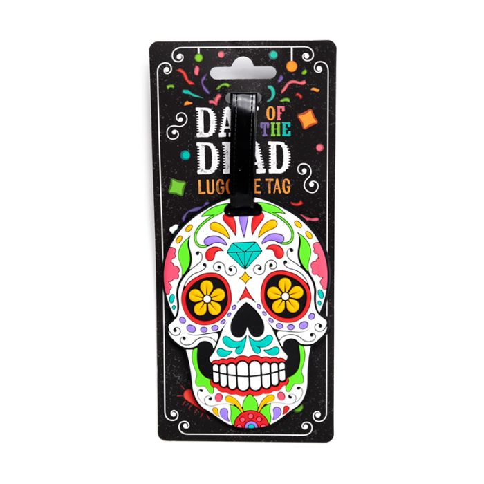 Day of the Dead PVC Bagagelapp
