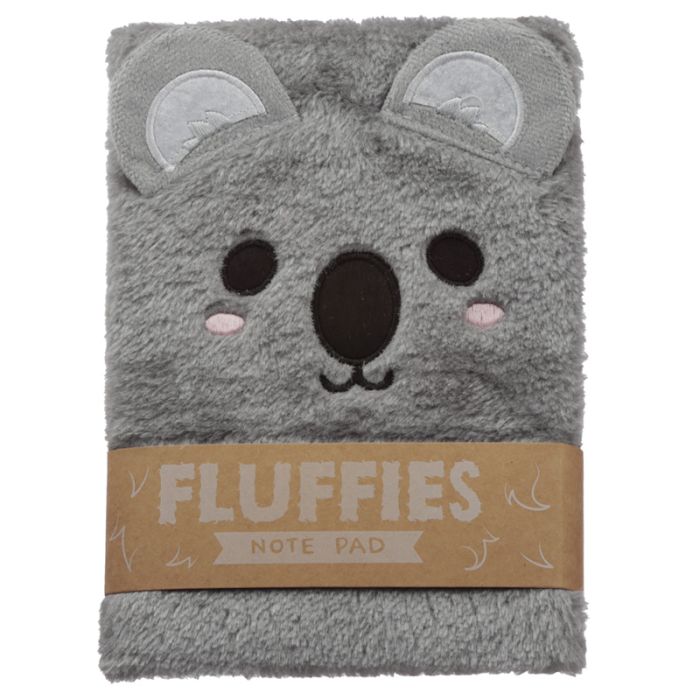 Adoramals Plysch Koala Fluffies Anteckningsblock/Anteckningsbok