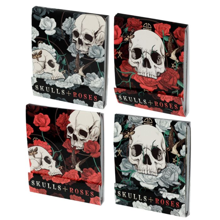 Skulls and Roses Matchbook Nagelfil
