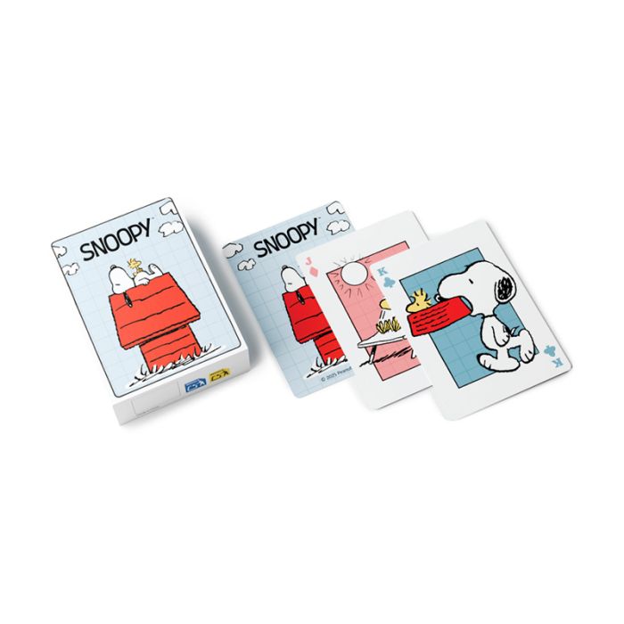 Peanuts Snobben Snoopy & Woodstock Standard Kortlek