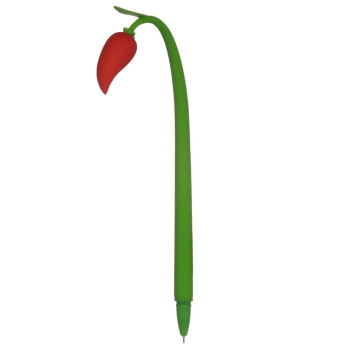 Röd Chili Penna med Smal Topp