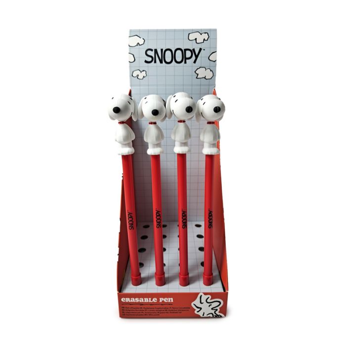 Inkredible Suddbar Bläckpenna med Peanuts Snoopy Snobben-Topp