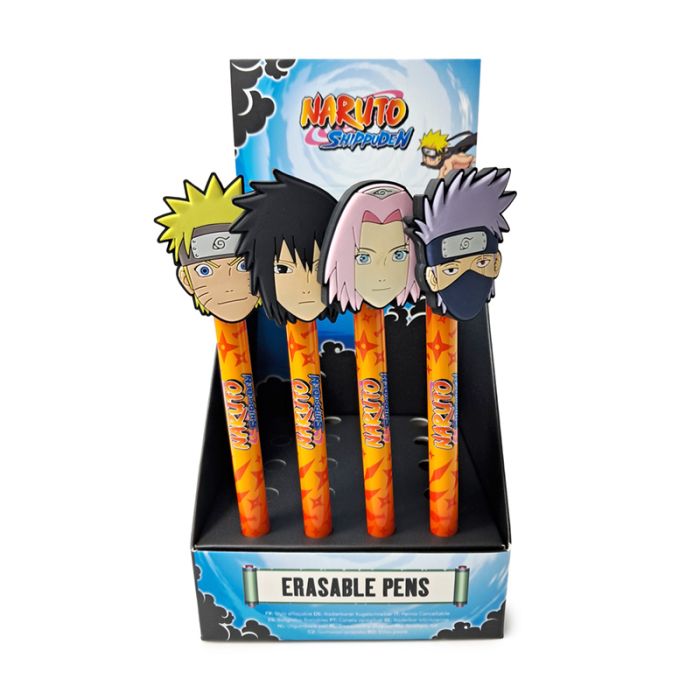 Inkredible Suddbar Bläckpenna med PVC Naruto Topp