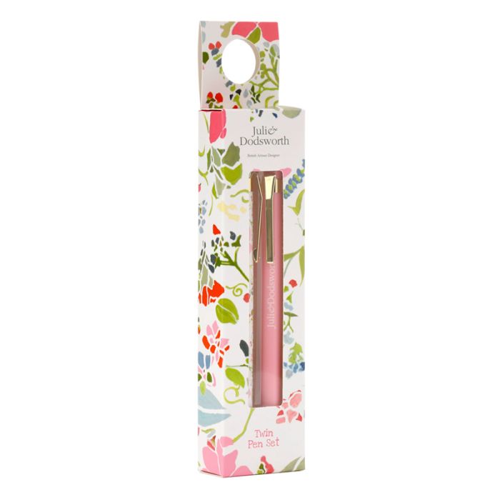 Julie Dodsworth Rosa Botanisk 2-Pack Pennor