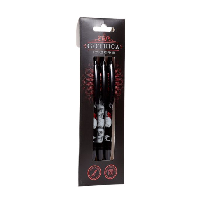 Gothica 3-Pack Pennset i Återvunnet ABS (RABS)