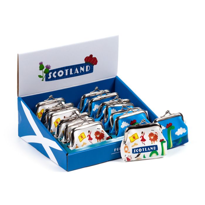 Skottland Souvenir Tic Tac Portmonnä
