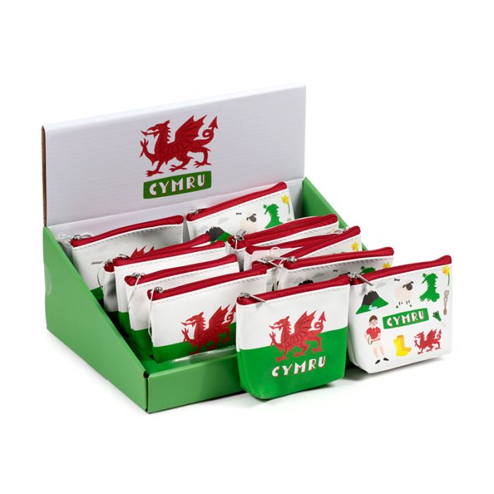 Welsh Dragon Wales (Cymru) Souvenir PVC Portmonnä