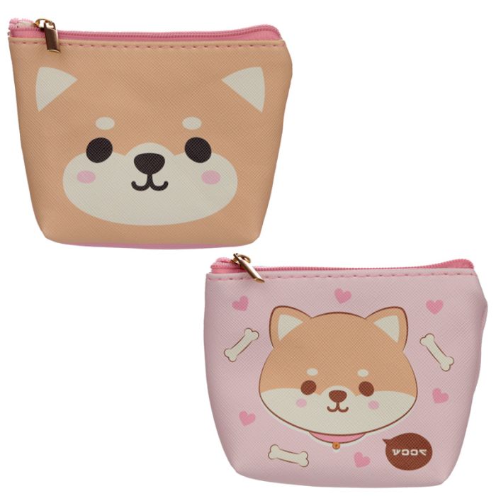 Adoramals Shiba Inu Hund PVC Portmonnä