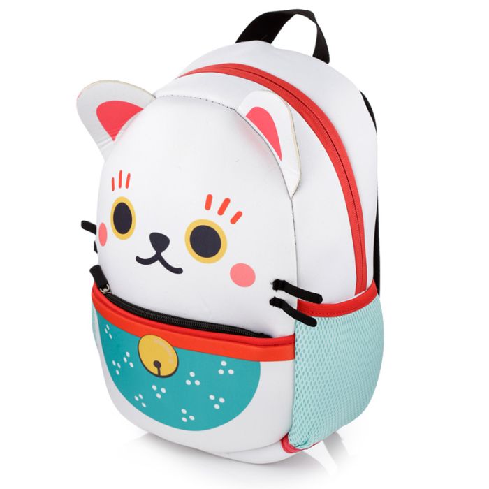 Maneki Neko Lyckokatt Neopren Ryggsäck