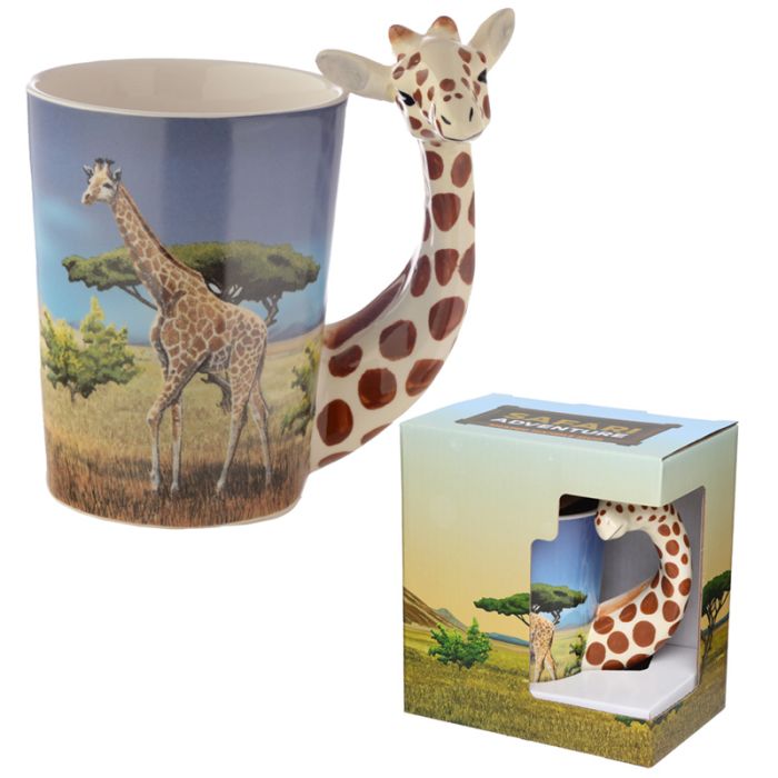 Giraff Format handtag Mugg med Dekal