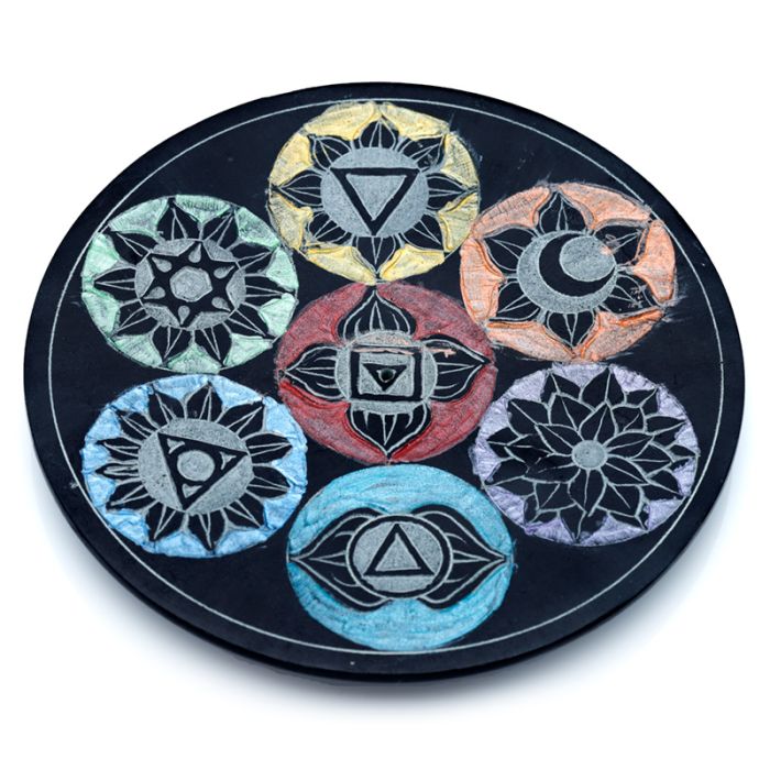 Täljsten Chakra Rökelsebrännare Fat