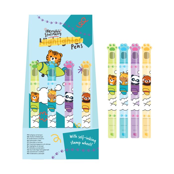 Adoramals Wild 2-i-1 Överstrykningspenna & Stämpelhjul