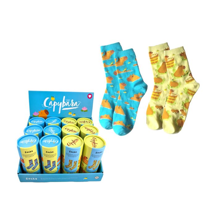 Capybara Strumpor i en Tub