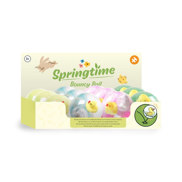 Springtime Anka High Bounce LED Blinkande Studsboll