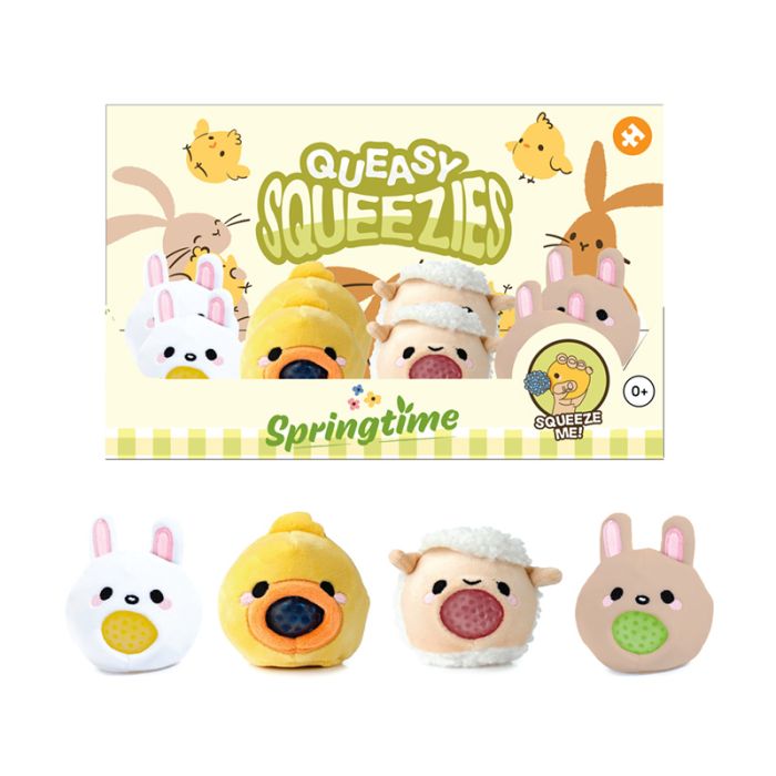 Queasy Squeezies Springtime Plysch Klämmig Leksak