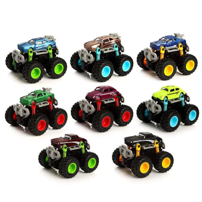 Monstertrucks Pull Back/Push Forward Leksak