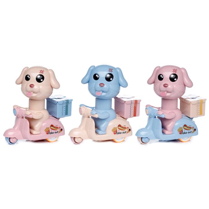 Hund Leveransscooter Leksak