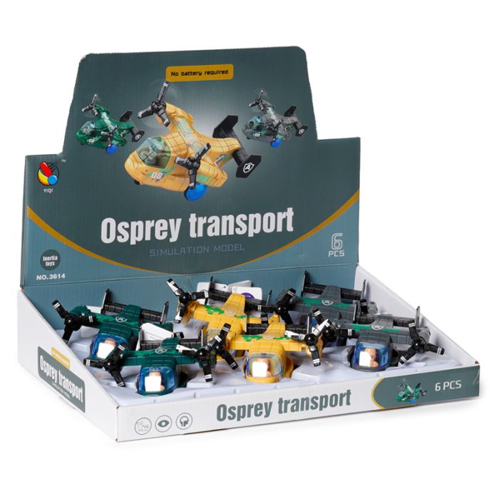 Militärhelikopter Pullback Leksak