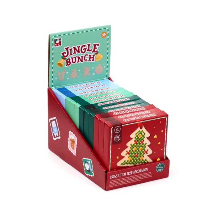 Jingle Bunch Jul Korsstygn Gör-det-själv Dekoration