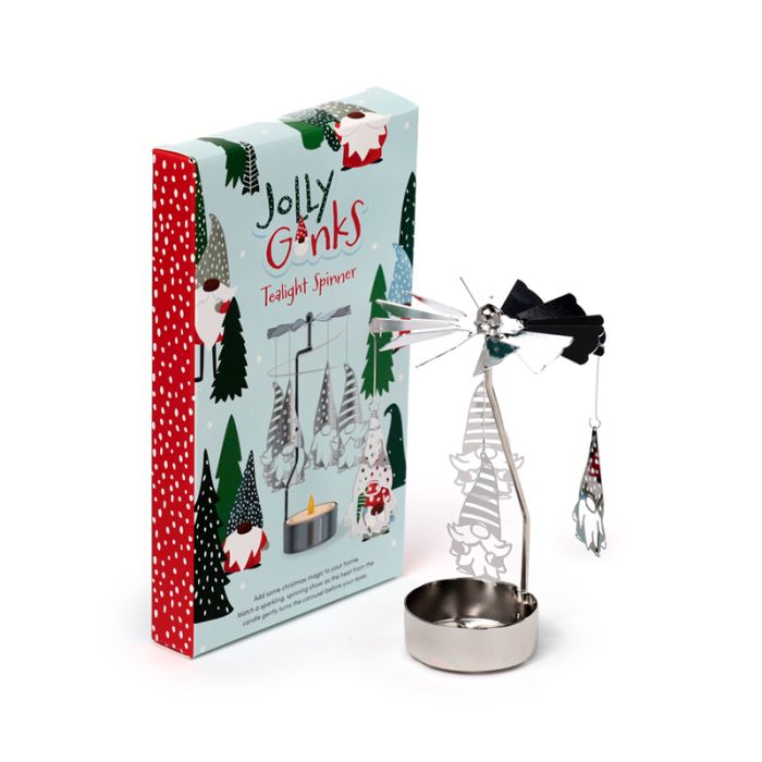 Julgonk Spinner Änglaspel Värmeljushållare