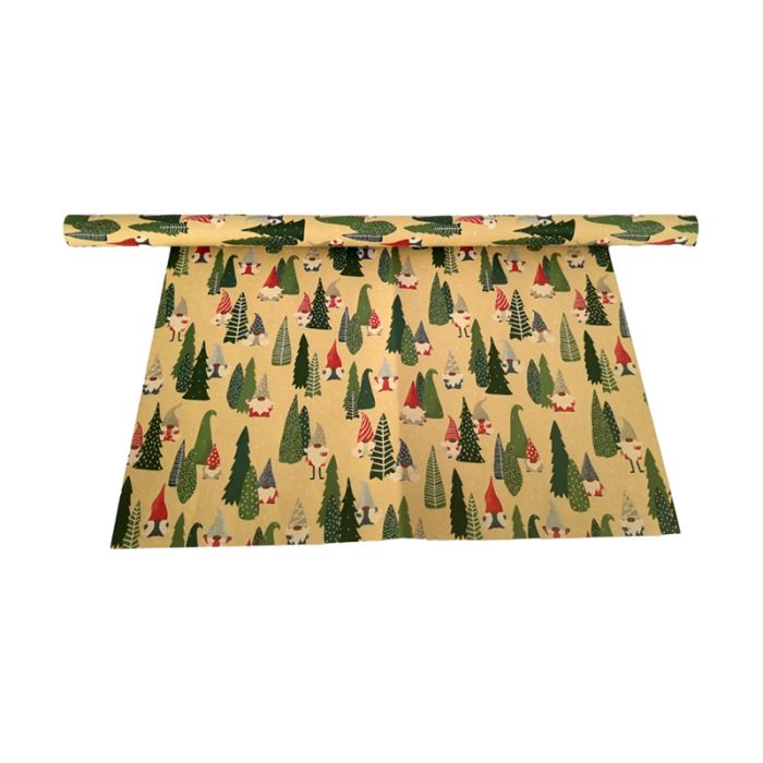 Jul Jolly Gonk 3m Omslagspapper Rulle