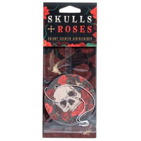 Hallon Skulls and Roses Luftfräshare Hallon Skulls and Roses Luftfräshare