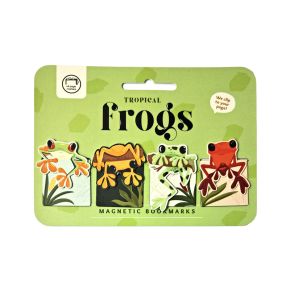 Tropical Frogs Groda Magnetiskt Bokmärke-Set Tropical Frogs Groda Magnetiskt Bokmärke-Set