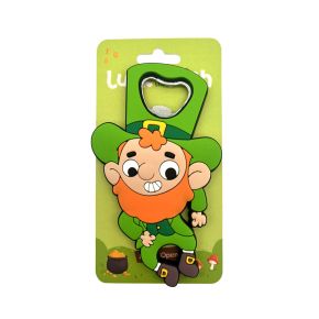 Luck of the Irish Leprechaun PVC Kapsylöppnare Luck of the Irish Leprechaun PVC Kapsylöppnare