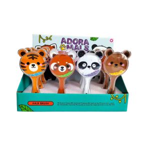 Adoramals Wild Huvudformad Glitter Hårborste Adoramals Wild Huvudformad Glitter Hårborste