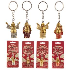 Lucky Buddha Glitter Nyckelring Lucky Buddha Glitter Nyckelring