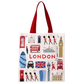 London Souvenir Återanvändbar Tote Väska London Souvenir Återanvändbar Tote Väska
