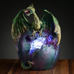 Dark Legends LED Geode Earth Drakägg