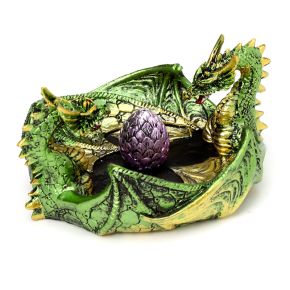 Dark Legends Earth Dragon Drakägg Rökelsehållare Askfat