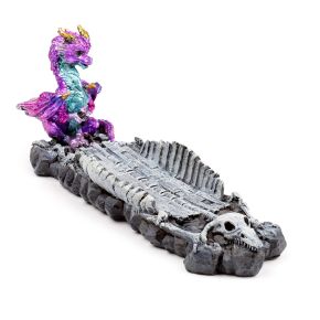Elements Baby Dragon Drakskelett Rökelsehållare