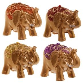 Liten Tur Elefant med Metalliskt Glitter Liten Tur Elefant med Metalliskt Glitter