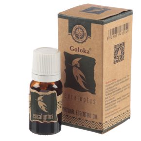 Goloka Eucalyptus Naturlig Eterisk Olja 10ml Goloka Eucalyptus Naturlig Eterisk Olja 10ml