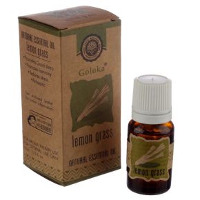 Goloka Citrongräs Naturlig Eterisk Olja 10ml Goloka Citrongräs Naturlig Eterisk Olja 10ml
