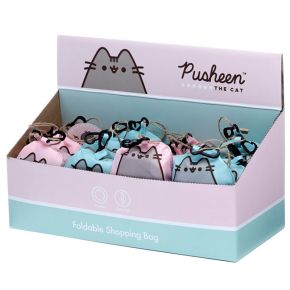 Ihopvikbar Återanvändbar Shoppingväska - Pusheen Katt Ihopvikbar Återanvändbar Shoppingväska - Pusheen Katt