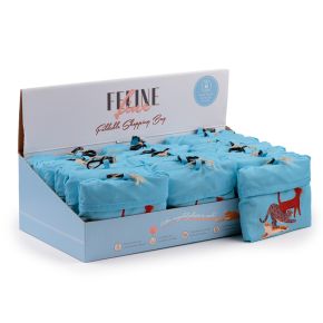 Ihopvikbar Återanvändbar Shoppingväska Feline Fine Katter i RPET Ihopvikbar Återanvändbar Shoppingväska Feline Fine Katter i RPET