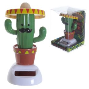 Kaktus med Sombrero Solcellsfigur Kaktus med Sombrero Solcellsfigur