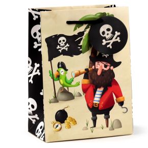 Jolly Rogers Pirater Presentpåse Medium Jolly Rogers Pirater Presentpåse Medium