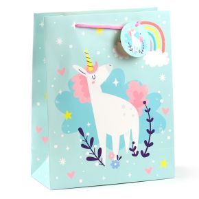 Unicorn Magic Enhörning Presentpåse Stor Unicorn Magic Enhörning Presentpåse Stor