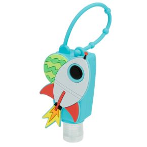 Gel Handsprit med Space Cadet Rymdraket Silikonfodral Gel Handsprit med Space Cadet Rymdraket Silikonfodral