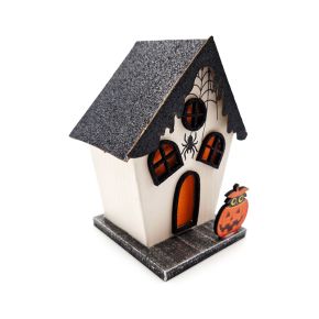 Spooky Pumpa & Spindel Halloween LED-Hus Dekoration
