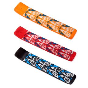 Mangoträ Tribal Rökelsehållare Askfat för Rökelsestickor Mangoträ Tribal Rökelsehållare Askfat för Rökelsestickor