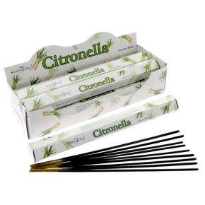Stamford Premium Hex Rökelse Stickor - Citronella 37120 Stamford Premium Hex Rökelse Stickor - Citronella 37120