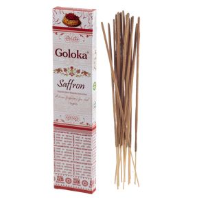 Goloka Masala Saffron Rökelsestickor Goloka Masala Saffron Rökelsestickor